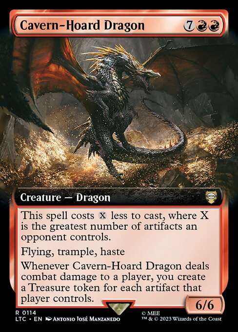 Dragon à la caverne au trésor|Cavern-Hoard Dragon