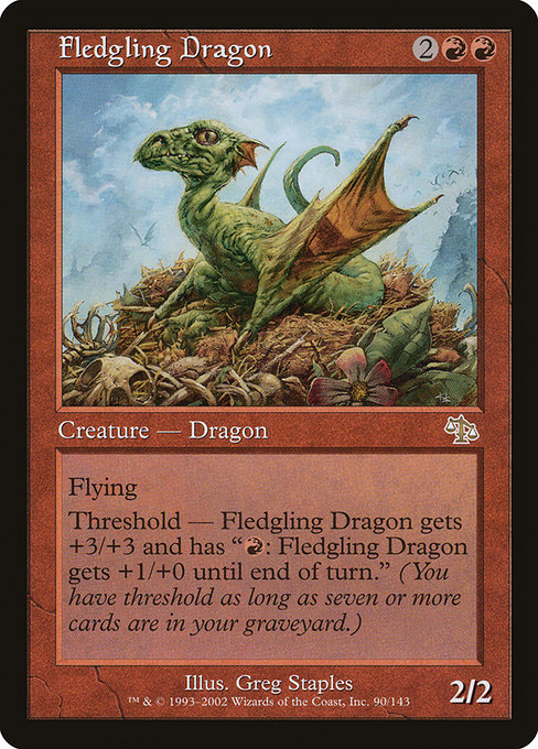 Dragon juvénile|Fledgling Dragon