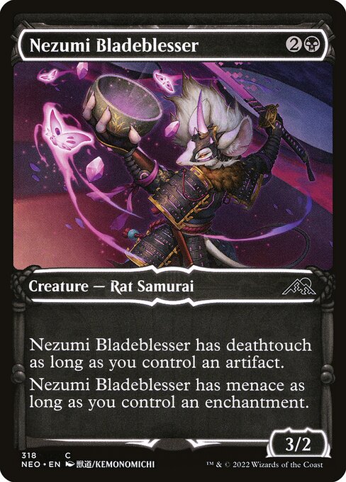 Nezumi Bladeblesser (Kamigawa: Neon Dynasty #318)