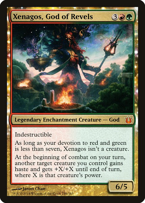 Xenagos, God of Revels (Born of the Gods #156)