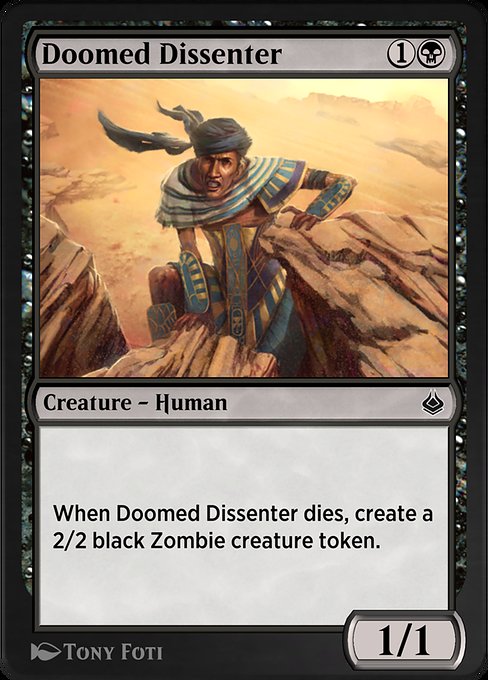 Doomed Dissenter (Amonkhet Remastered #101)
