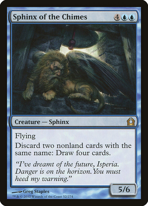 Sphinx of the Chimes (Return to Ravnica #52)