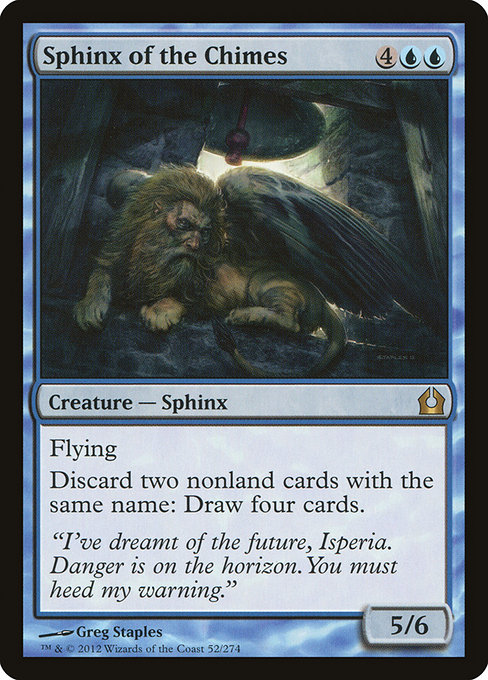 Sphinx of the Chimes (rtr) 52