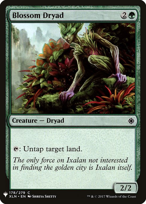 Blossom Dryad (Mystery Booster #1144)