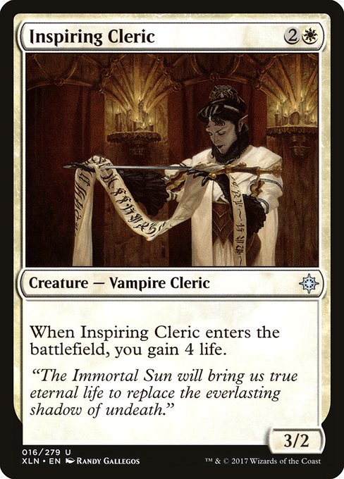 Inspiring Cleric (Ixalan #16)