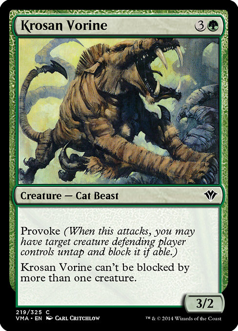 Krosan Vorine (Vintage Masters #219)