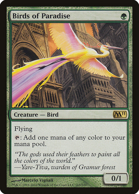 Birds of Paradise (Magic 2011 #165)