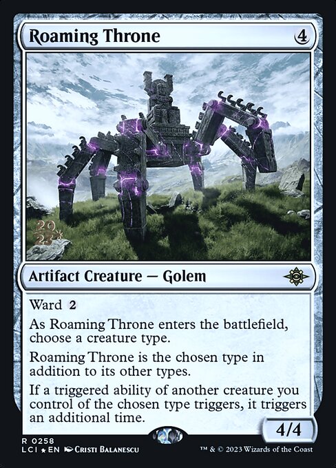 Roaming Throne (The Lost Caverns of Ixalan Promos #258s)