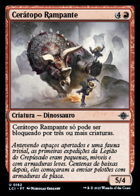 Rampaging Ceratops (The Lost Caverns of Ixalan #162)