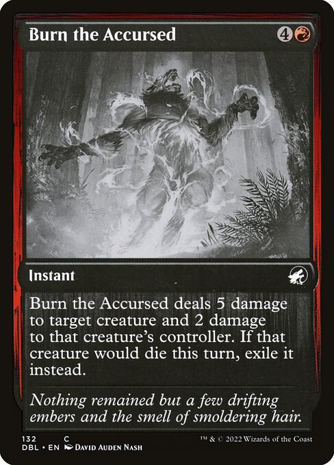 Burn the Accursed (Innistrad: Double Feature)