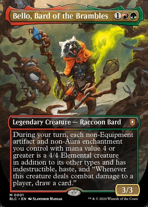 Bello, Bard of the Brambles (blc) 1 Bello, Bard of the Brambles (blc) 1