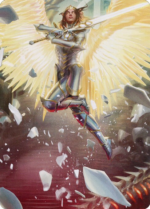 Archangel Elspeth // Archangel Elspeth (March of the Machine Art Series #1)