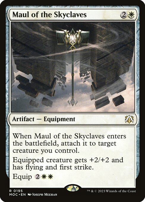 Maul of the Skyclaves (March of the Machine Commander #195)