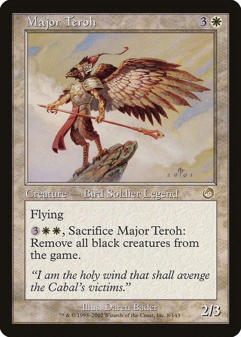 Major Téroh|Major Teroh
