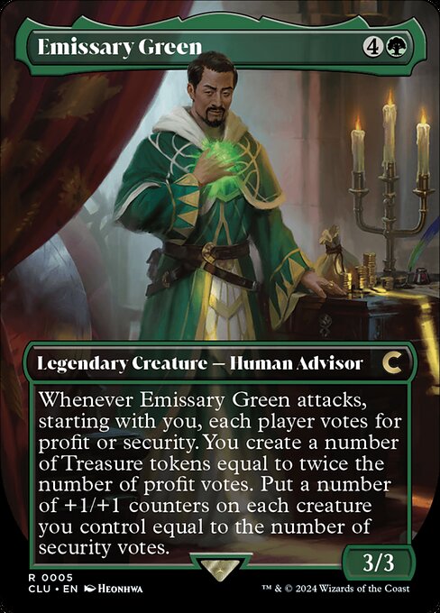 Emissary Green (Ravnica: Clue Edition #5)