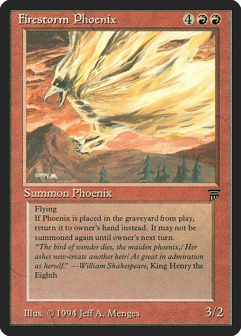 Firestorm Phoenix (Legends #147)