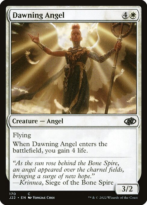 Dawning Angel (Jumpstart 2022 #170)