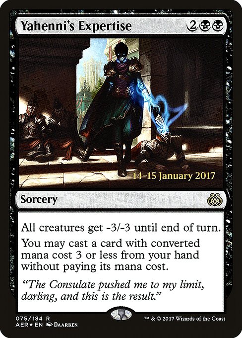 Yahenni's Expertise (Aether Revolt Promos #75s)