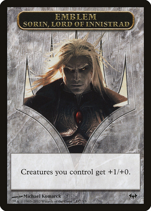 Sorin, Lord of Innistrad Emblem card image