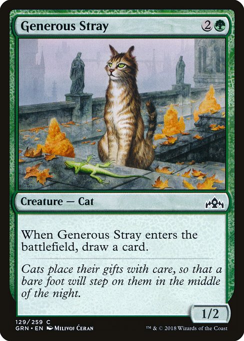 Generous Stray (Guilds of Ravnica #129)