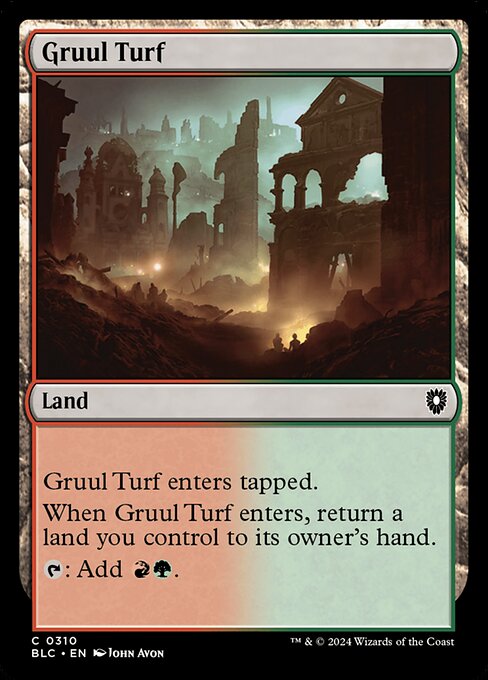 Territorio gruul (Bloomburrow Commander)