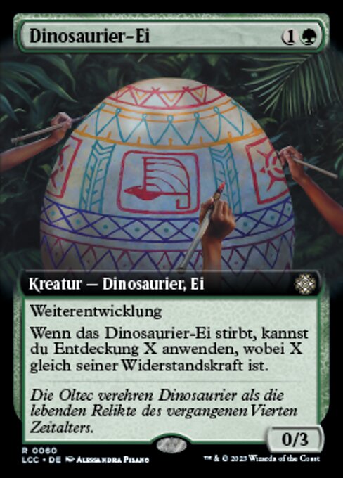 Dinosaur Egg (The Lost Caverns of Ixalan Commander #60)