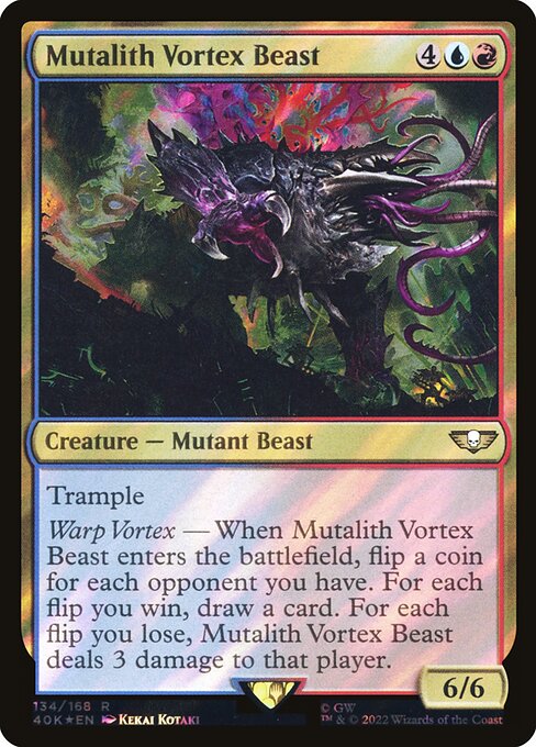 Mutalith Vortex Beast (Warhammer 40,000 Commander #134★)
