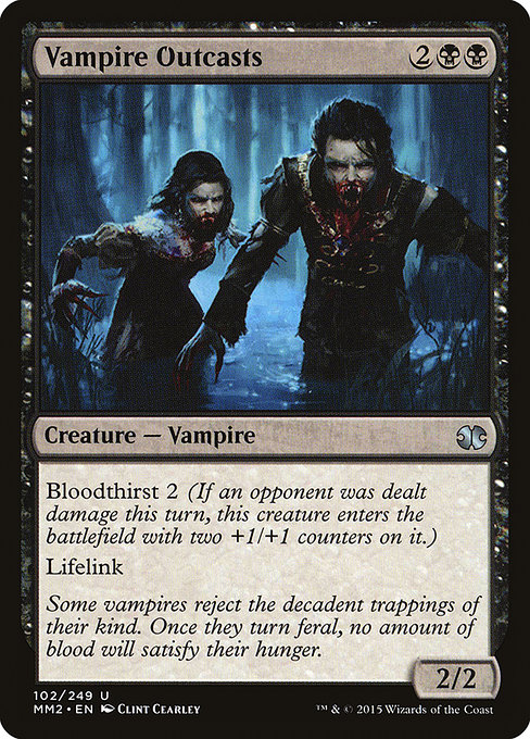 Vampire Outcasts (Modern Masters 2015 #102)