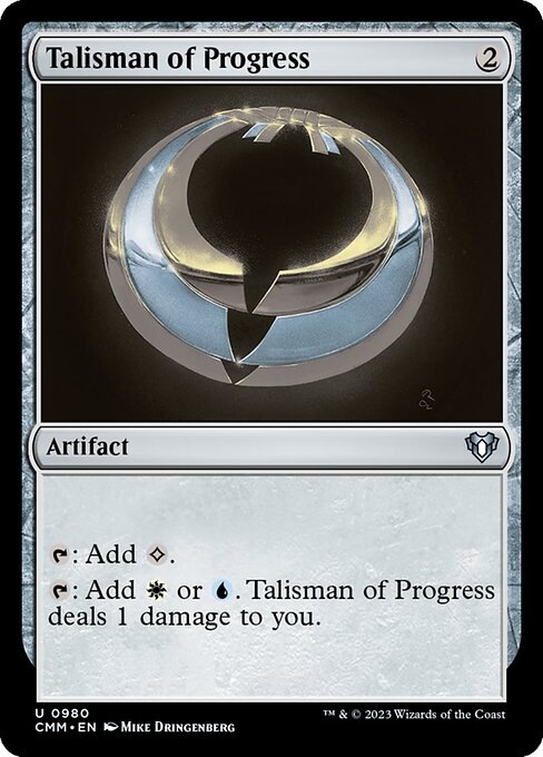 Talisman of Progress (Commander Masters #980)