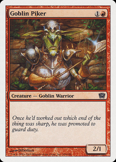 Goblin Piker (Ninth Edition #194)