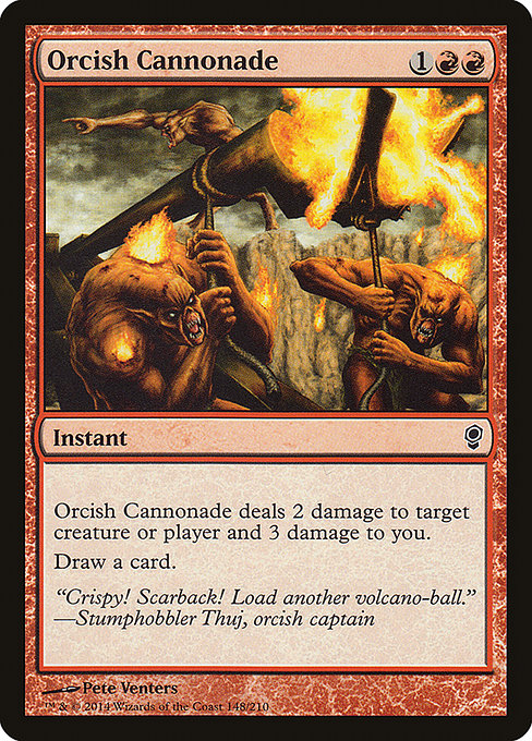 Orcish Cannonade (Conspiracy #148)