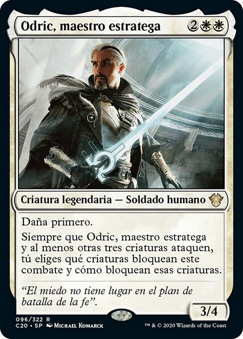 Odric, Master Tactician (Commander 2020 #96)