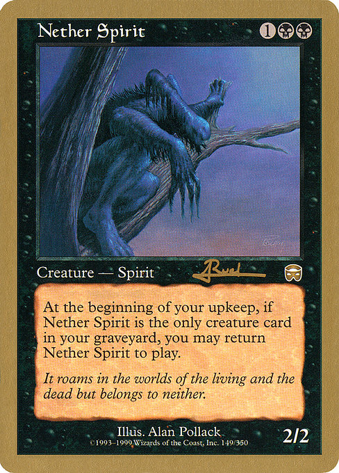 Nether Spirit (World Championship Decks 2001 #ar149)