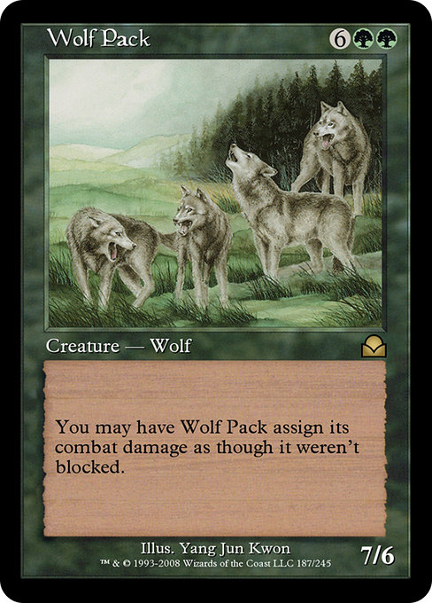 Wolf Pack (Masters Edition II #187)