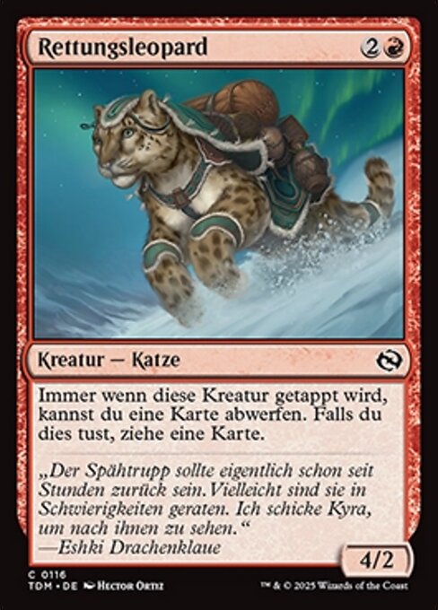 Rettungsleopard