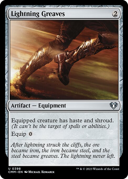 Lightning Greaves (Commander Masters #398)