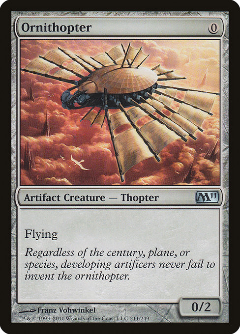 Ornithopter (Magic 2011 #211)