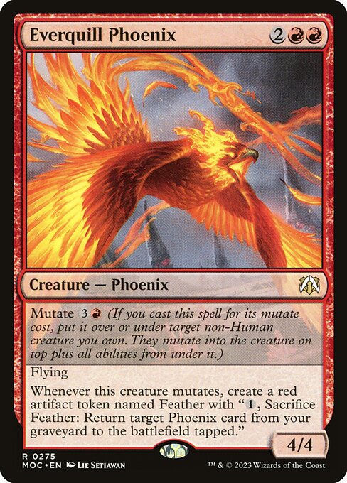 Everquill Phoenix (March of the Machine Commander #275)
