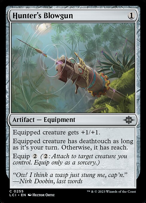 Hunter's Blowgun (The Lost Caverns of Ixalan #255)