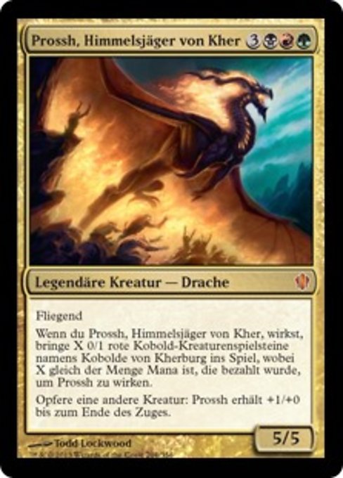 Prossh, Skyraider of Kher (Commander 2013 #204)