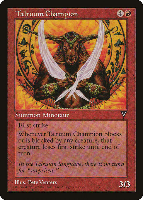 Talruum Champion (Visions #97)