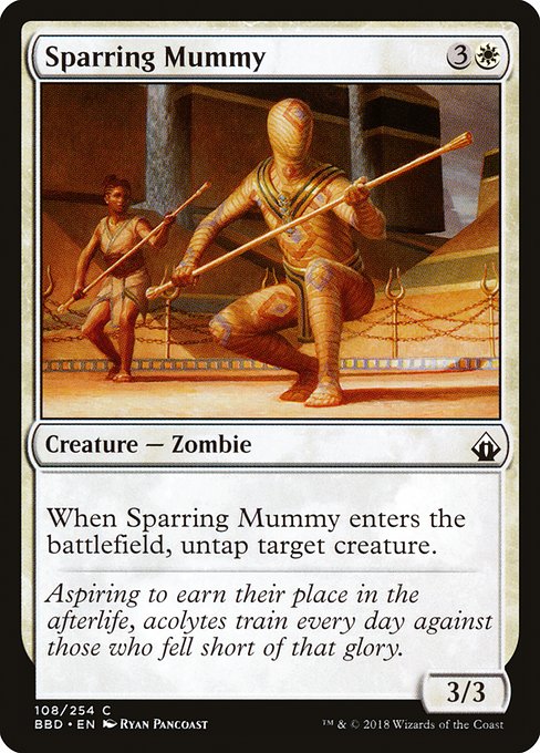 Sparring Mummy (Battlebond #108)