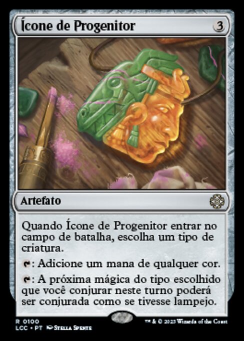 Progenitor's Icon (The Lost Caverns of Ixalan Commander #100)