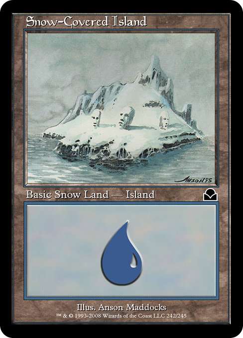 Snow-Covered Island (Masters Edition II #242)