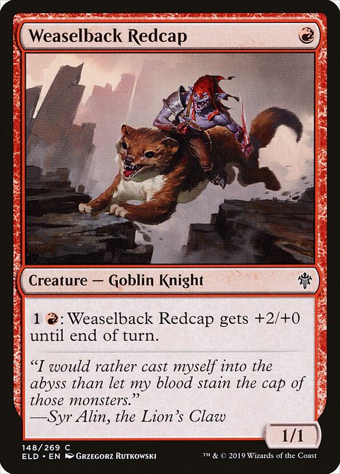 Weaselback Redcap (Throne of Eldraine #148)