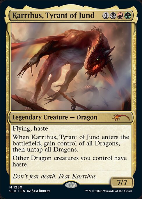 Karrthus, Tyrant of Jund (Secret Lair Drop #1250)