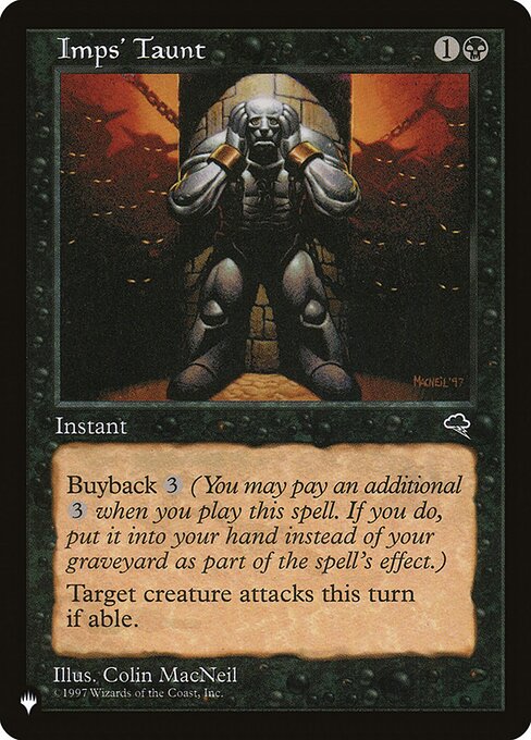 Imps' Taunt (The List #844)