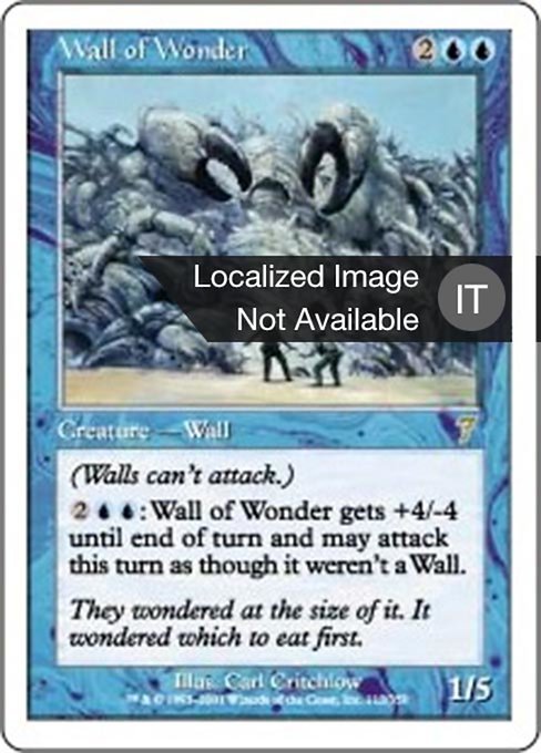 Wall of Wonder (Seventh Edition #112)