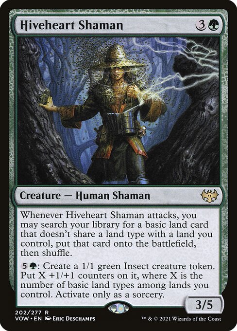 Hiveheart Shaman (Innistrad: Crimson Vow #202)