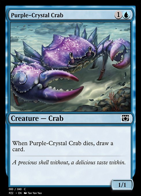 Purple-Crystal Crab (Treasure Chest #70813)